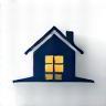 Stylized key icon representing property management