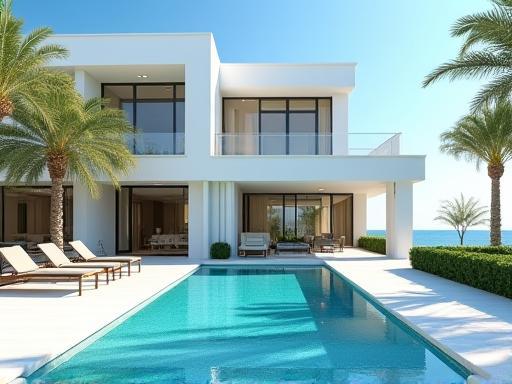 Exclusive modern 5-bedroom villa with private pool on Palm Jumeirah